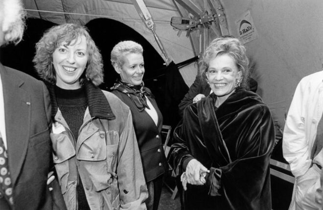 Hammoniale – Festival der Frauen 1988 Auswahl  (Jeanne Moreau mit Hélène Vida-Liebermann, Irmgard Schleier)