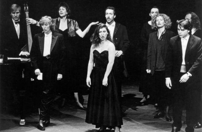 Hammoniale – Festival der Frauen 1990 Auswahl  ("Von Ulm nach Metz, von Metz nach Mähren" Puschkin Theater Moskau 1990)